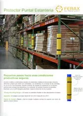 Folleto Protector Puntal Estantería FERAX