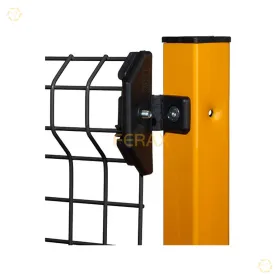 Clip ensamblaje panel poste para ángulo variable que consigue diferentes grados de apertura