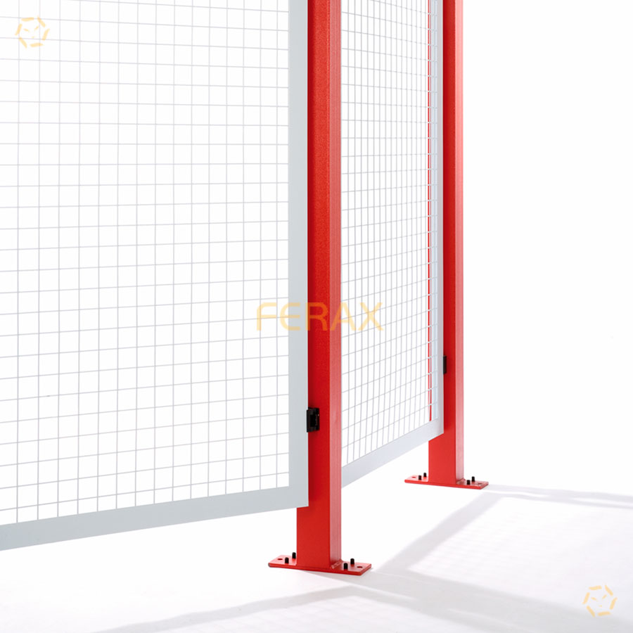 Paneles con clip especial para esquinas -90 a +90 grados