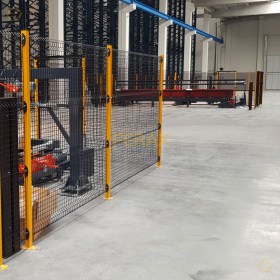 Vallado perimetral de seguridad para almacenes automáticos o automatizados
